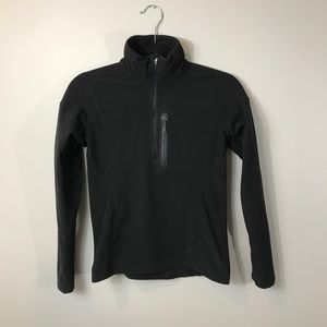 Eddie Bauer First Ascent 1/4 Zip Black  Sz. XS